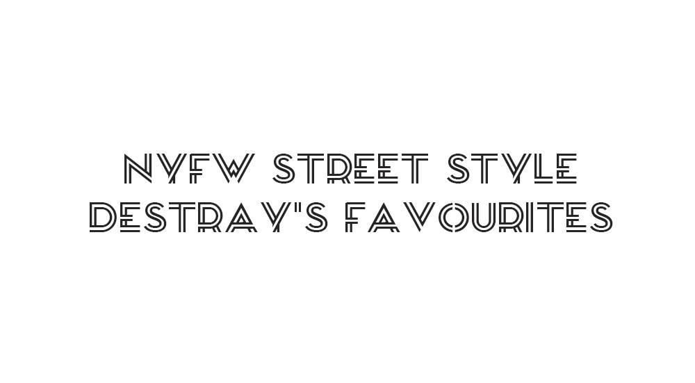 Street Style @ NYFW